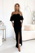 Black long Spanish dress - Hayli
