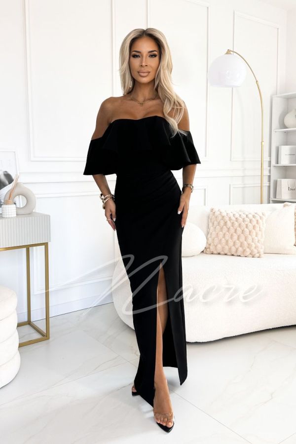 Black long Spanish dress - Hayli