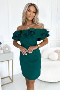 Green Spanish dress before the knee - Mayli