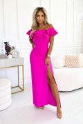 Fuchsia maxi Spanish dress - Mayli