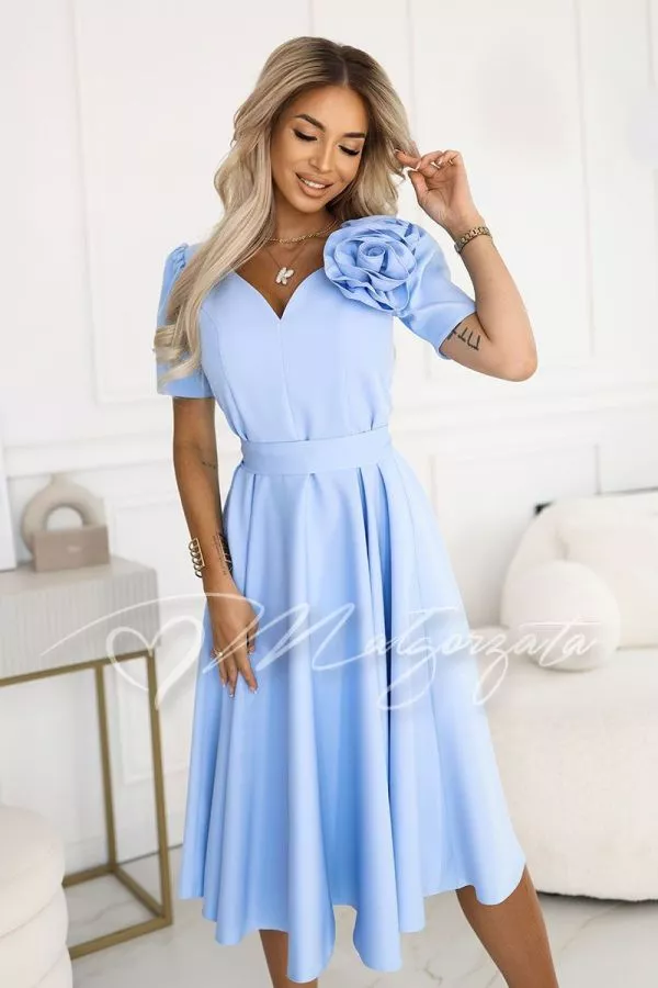 blue dress for baptism Boys Christening Outfit Light Blue Prince B037, 100% Dupioni Silk 0-6 Months / Beige main image 0