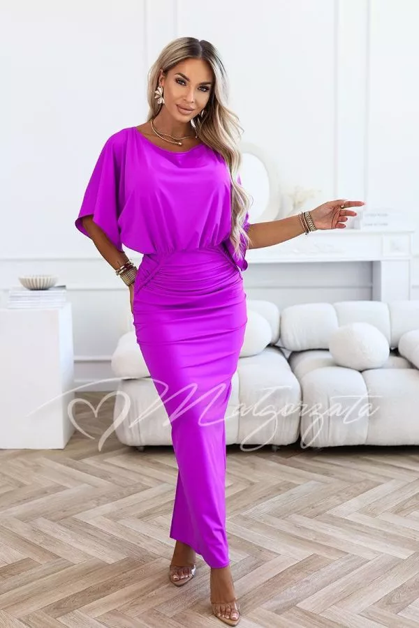 purple new years eve dresses Ricky Sequin Maxi Dress - Purple